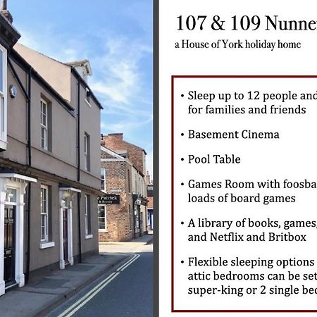 107 And 109 Nunnery Lane Vila York Exterior foto