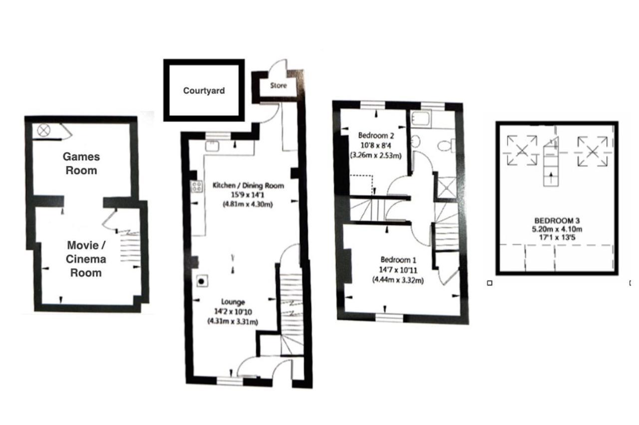 107 And 109 Nunnery Lane Vila York Exterior foto